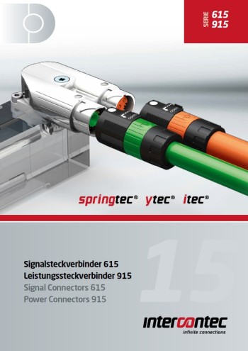Power Connectors 615 - 915 Series