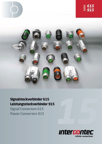 Signal Connectors 615 - 915 Series